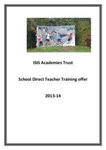 ISIS Academies Trust  School Direct Teacher Training offer[removed]