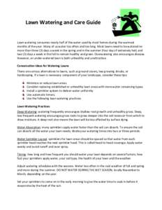 Microsoft Word - Lawn Watering and Care Guide.doc