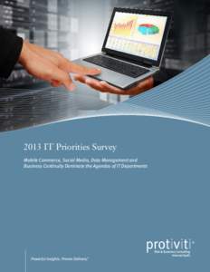 2013 IT Priorities Survey
