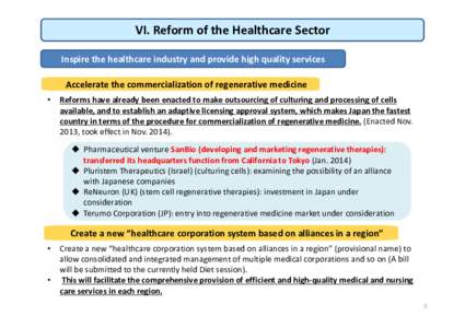 Microsoft PowerPoint - VI. Reform of the Healthcare Sector.pptx