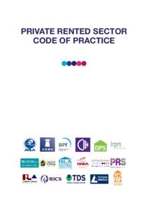PRIVATE RENTED SECTOR CODE OF PRACTICE Private rented sector code of practice  Published by the Royal Institution of Chartered Surveyors (RICS)