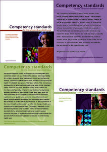 Competency standards for the advanced enrolled nurse* The Competency standards for the advanced enrolled nurse* are an important resource and guide for nurses. The increasing employment of enrolled nurses in a range of p