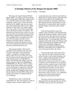 Microsoft Word - Geologic History of the Bosque del Apache.doc