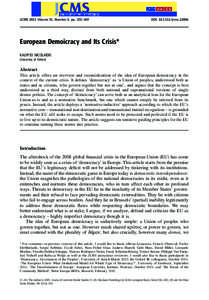 bs_bs_banner  JCMS 2013 Volume 51. Number 2. pp. 351–369 DOI: [removed]jcms.12006