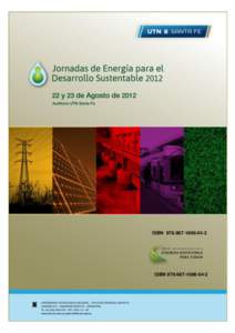 ISBN2  ISBN2 Jornadas de Energía para el Desarrollo SustentableAna Rosa, Tymoschuk, comp.