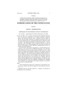 [removed], Davis v. Washington