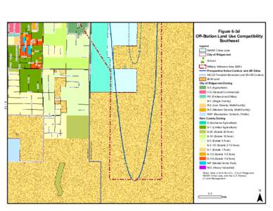 CORAL  Figure 6-3d Off-Station Land Use Compatibility Southeast