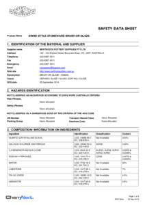 Occupational safety and health / Median lethal dose / Dose / Material safety data sheet / Globally Harmonized System of Classification and Labelling of Chemicals / Shino / Toxicology / Safety / Health