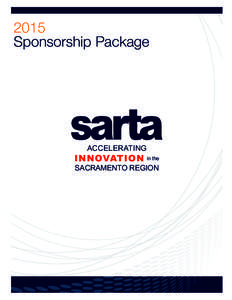 2015 Sponsorship Package ACCELERATING  INNOVATION in the
