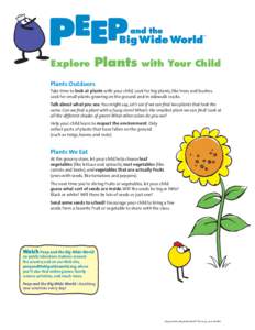 Explore  Plants with Your Child