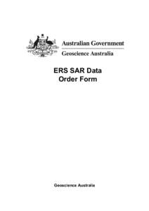 ERS SAR Order Form - January 2010