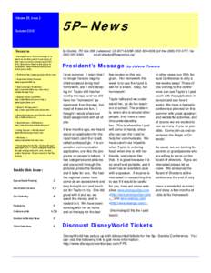 5P– News  Volume 25, Issue 2 Summer[removed]Resources