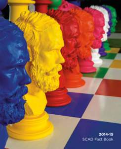 [removed]SCAD Fact Book large-scale chess set created by Michael Porten (B.F.A., illustration, 2004, M.F.A., painting, 2012)