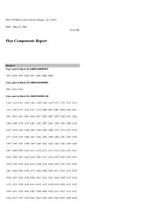 Plan: DoJ Map 4 with technical changes, a.k.a. DoJ 5  NDC - May 23, [removed]:21 PM  Plan Components Report