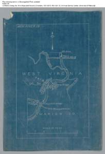 Plan showing section of Monongahela River, undated Folder 28 CONSOL Energy Inc. Mine Maps and Records Collection, [removed], AIS[removed], Archives Service Center, University of Pittsburgh 