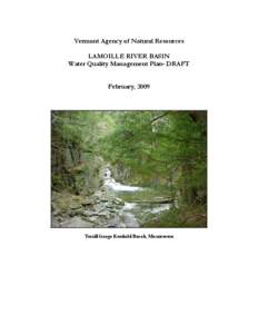 Microsoft Word - Lamoille River Basin Plan- Final February 2009.doc