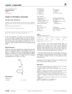 Propyl 2-(1H-indol-3-yl)acetate