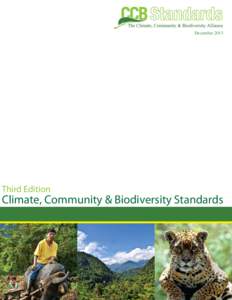 DecemberThird Edition Climate, Community & Biodiversity Standards