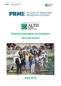 Sharing information on ProgressApril