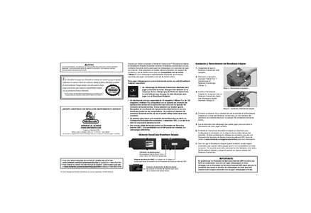 105 mm  AVISO LEA CUIDADOSAMENTE LOS MANUALES DE PRECAUCIONES INCLUIDOS CON EL EQUIPO NINTENDO GAMECUBE Y LOS VIDEOJUEGOS ANTES DE USAR ESTE ACCESORIO. ESTE MANUAL CONTIENE INFORMACIÓN DE SEGURIDAD IMPORTANTE.