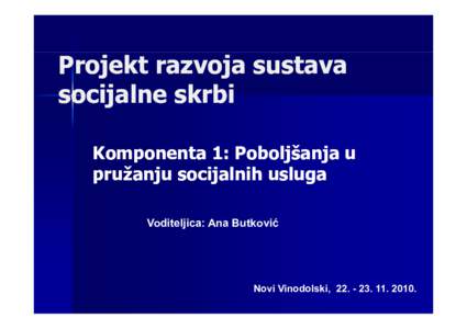 Microsoft PowerPoint - Novi Vinodolski, [removed]PRSS.ppt [Način kompatibilnosti]