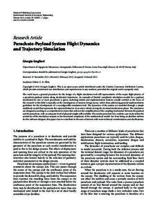 Hindawi Publishing Corporation International Journal of Aerospace Engineering Volume 2012, Article ID[removed], 17 pages doi:[removed][removed]Research Article