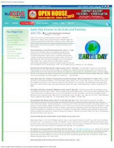 Earth Day Events for NJ Kids and Families