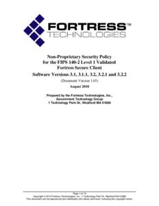 Computing / Critical Security Parameter / Wireless security / FIPS 140-2 / IEEE 802.1X / Advanced Encryption Standard / Kerberos / Dynamic SSL / Computer network security / Cryptography / Computer security