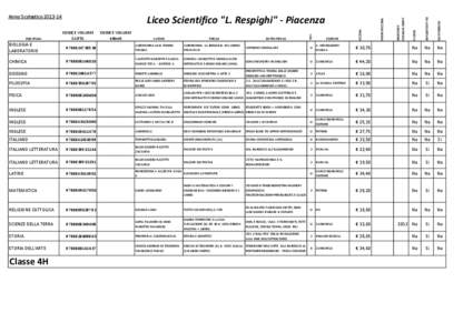 Liceo Scientifico 