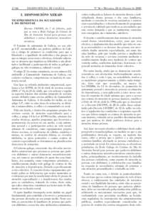 [removed]DIARIO OFICIAL DE GALICIA I. DISPOSICIÓNS XERAIS VICEPRESIDENCIA DA IGUALDADE