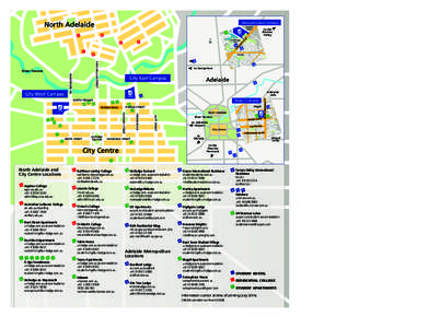 Association of Commonwealth Universities / North Terrace /  Adelaide / University of South Australia / Adelaide city centre / Mawson Lakes /  South Australia / Adelaide Metro / Kent Town /  South Australia / Torrens / Adelaide / States and territories of Australia / South Australia