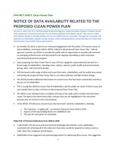 Microsoft Word - Clean Power Plan - NODA - fact sheet[removed]FINAL.docx