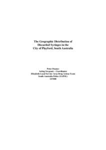 Pharmacology / Drug paraphernalia / Medical ethics / Medical equipment / Harm reduction / Needle-exchange programme / Syringe / Drug injection / Needlestick injury / Medicine / Health / Drug culture