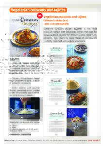 Vegetarian couscous and tajines  COCO 2016