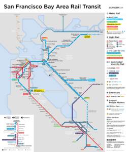 Bay Area Rapid Transit / Santa Clara Station / Caltrain / Altamont Commuter Express / San Francisco Bay Area / Fremont / San Francisco 4th and King Street Station / Capitol Corridor / Diridon Station / Transportation in California / Transportation in the United States / California