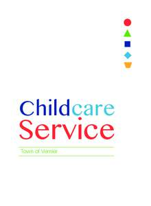 Childcare  Service Town of Vernier  Preface by Thierry Apothéloz