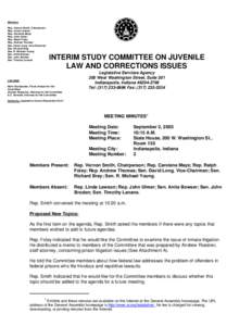 Members Rep. Vernon Smith, Chairperson Rep. Linda Lawson Rep. Carolene Mays Rep. John Ulmer Rep. Ralph Foley