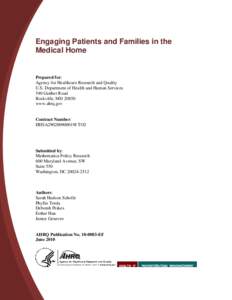 Health informatics / Patient safety / Medical ethics / Medical home / National Patient Safety Foundation / Patient advocacy / Medical error / Electronic health record / Patient-centered care / Medicine / Health / Healthcare