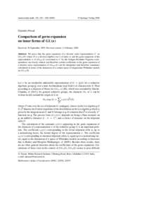 Nilpotent / Representation theory / Gelfand pair / Abstract algebra / Lie algebras / Nilpotent orbit