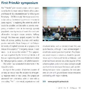 First PrimAirsymposium The 