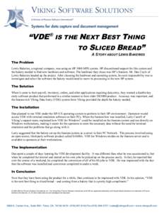 VDE is the Next Best Thing to Sliced Bread