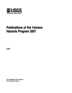 Aleutian Range / Stratovolcanoes / Supervolcanoes / Ukinrek Maars / Volcano observatory / United States Geological Survey / Mount Iliamna / Yellowstone Caldera / Volcano / Geology / Volcanology / Volcanism