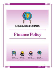 Kitigan Zibi Anishinabeg  Finance Policy Kitigan Zibi Administration Office