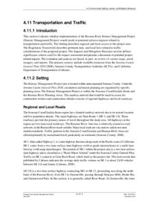 Sonoma County /  California / California Environmental Quality Act / Goat Rock Beach / Segregated cycle facilities / California State Route 116 / Parking / Traffic / Road / Transport / Land transport / California wine