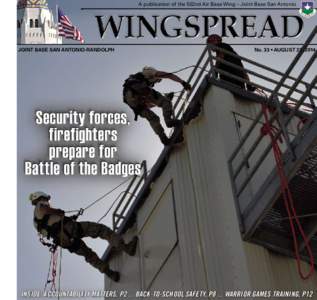 A publication of the 502nd Air Base Wing – Joint Base San Antonio  JOINT BASE SAN ANTONIO-RANDOLPH No. 33 • AUGUST 22, 2014