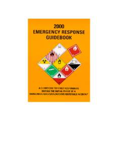 SHIPPING DOCUMENTS (PAPERS)* The shipping document provides vital information when responding to a hazardous materials/dangerous goods** incident. The shipping document contains information needed to identify the materi