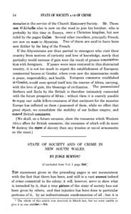 34  STATE OF SOCIETY -4ND OF CRIME Sionaries in the service of the Church ,Missionary Society. Mr. Thomson D’Abbadie also is now on the road to join his brother, who is probably by this time in Enarys, once a Christian