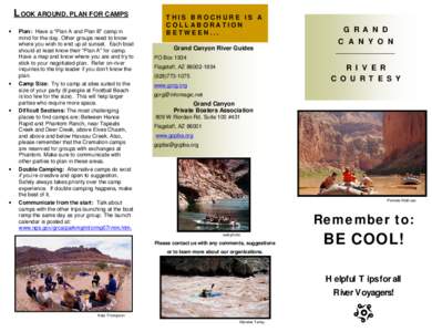 Grand Canyon / Havasu Creek / Camping / Geography of the United States / Western United States / Geography of Arizona / Colorado Plateau / Colorado River