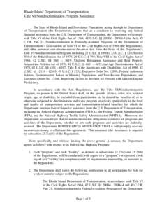 Civil Rights Act / Title 42 of the United States Code / Government procurement in the United States / Politics of the United States / Law / United States / United States administrative law / Section 504 of the Rehabilitation Act / Special education in the United States