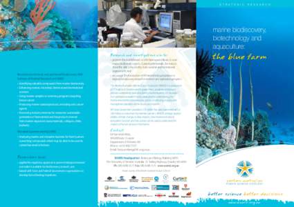 Biodiversity / Environmental science / Australian Institute of Marine Science / Marine pharmacognosy / Western Australian Museum / Oceanography / States and territories of Australia / Western Australia / Marine biology